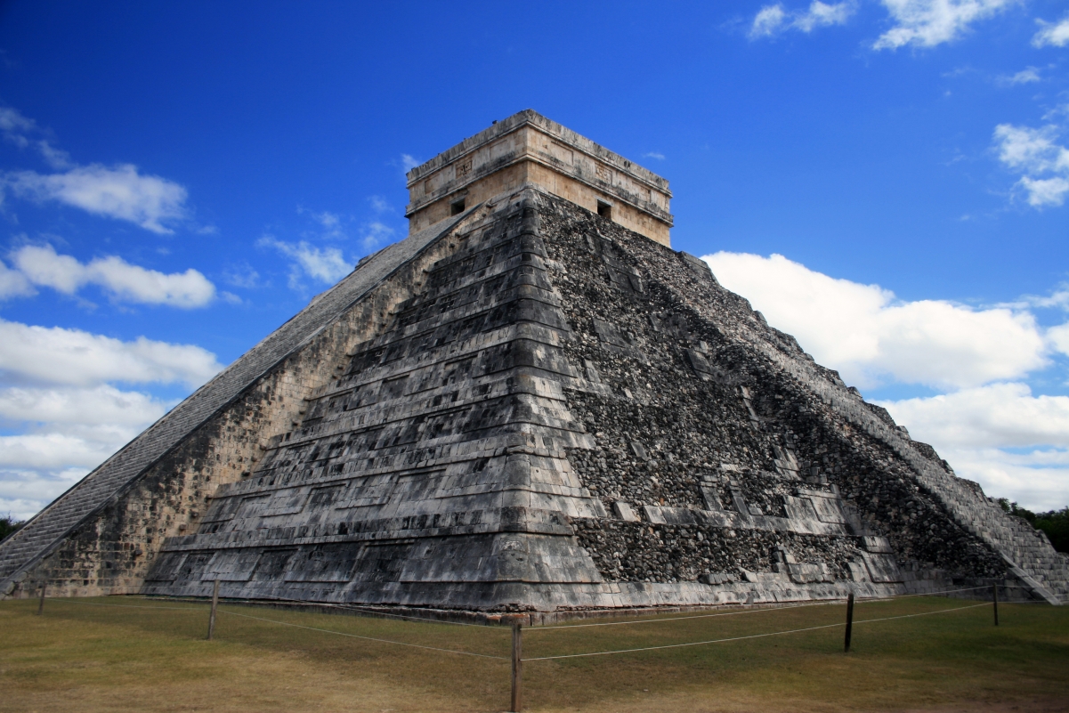 金字塔 玛雅 古代 墨西哥 纪念碑 4K壁纸
