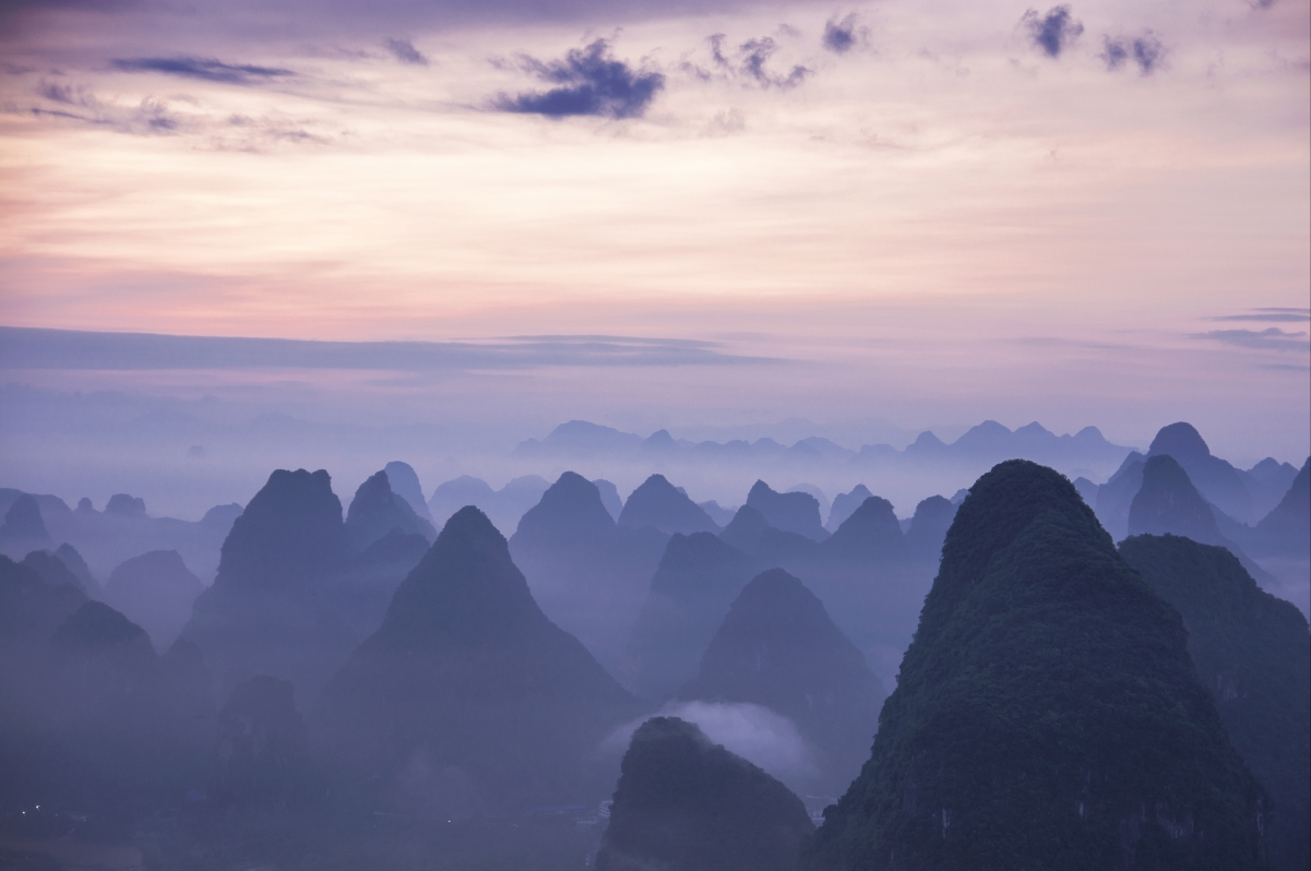桂林群山5K风景壁纸
