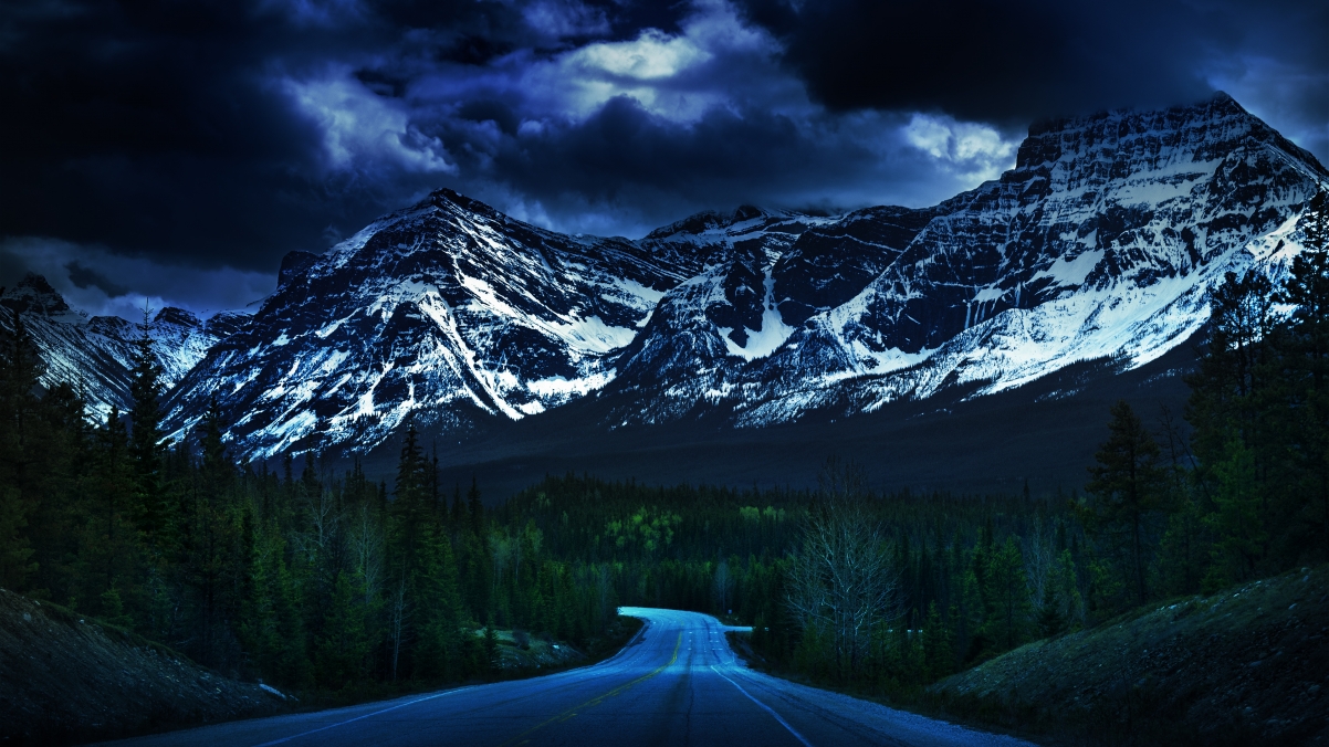 美丽的加拿大落基山脉风景4K壁纸
