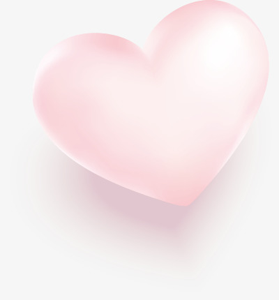 浪漫粉色心形气球