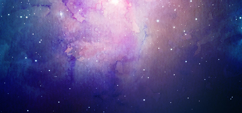 蓝紫渐变星空背景素材