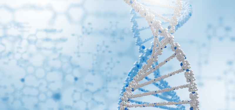 基因转基因科技白色海报背景