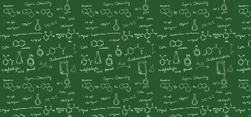 化学公式背景图片
