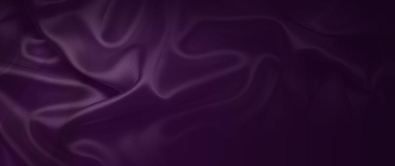 质感丝绸紫色banner