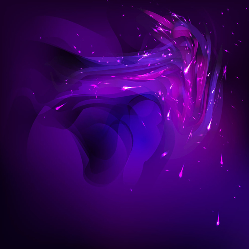 抽象紫色水彩炫光梦幻背景