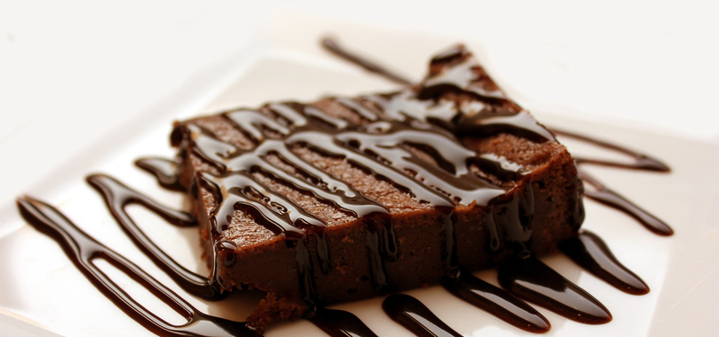 美味巧克力蛋糕背景