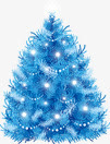 蓝色圣诞树淘宝首页