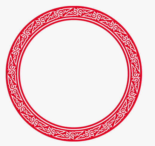 中国风纹理圆形图片