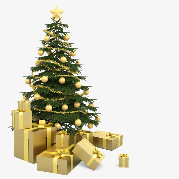 圣诞素材-圣诞树9
