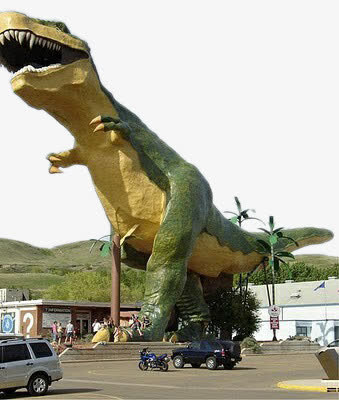 世界恐龙首都加拿大卡尔加里