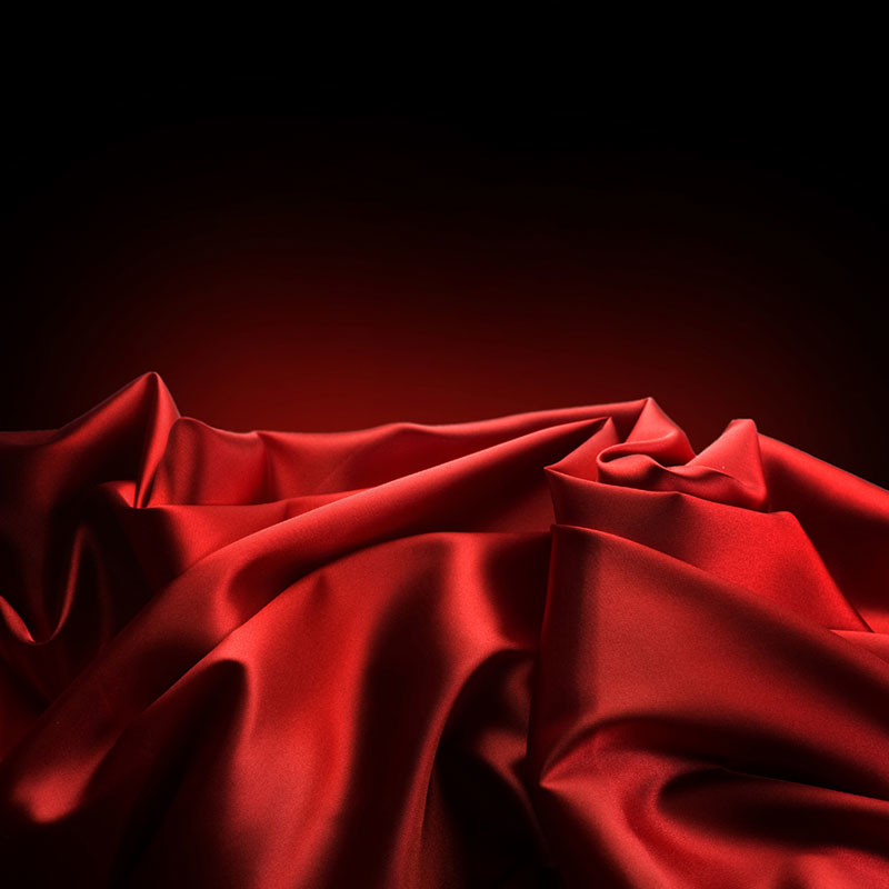 大气奢华红色丝绸背景