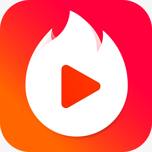 手机火山小视频应用图标logo设计