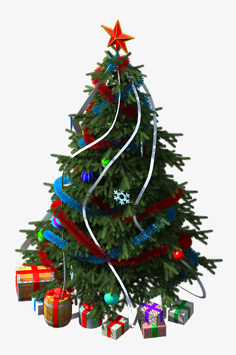 圣诞节的圣诞树02