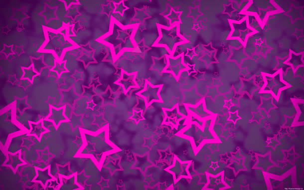 粉色星星背景素材