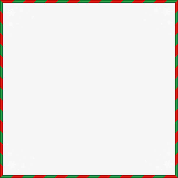红绿色圣诞节框架