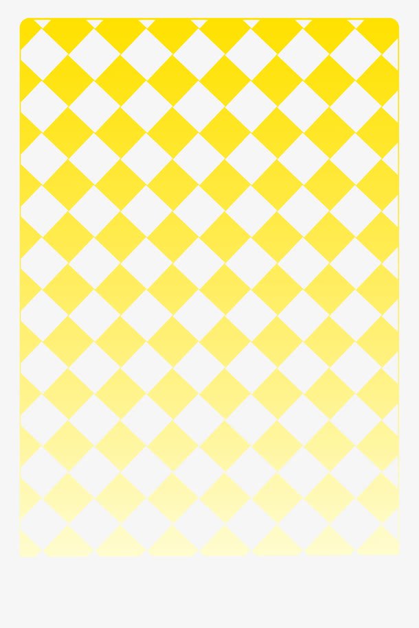 黄色菱形底纹