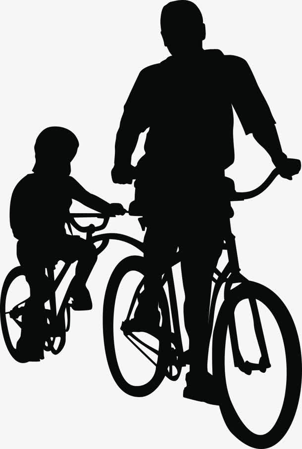 骑自行车父亲节
