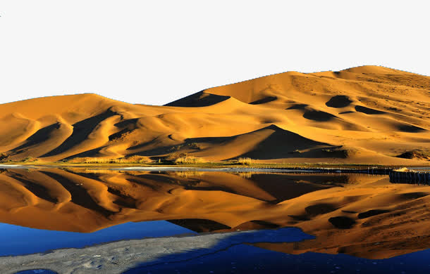 巴丹吉林沙漠风景图