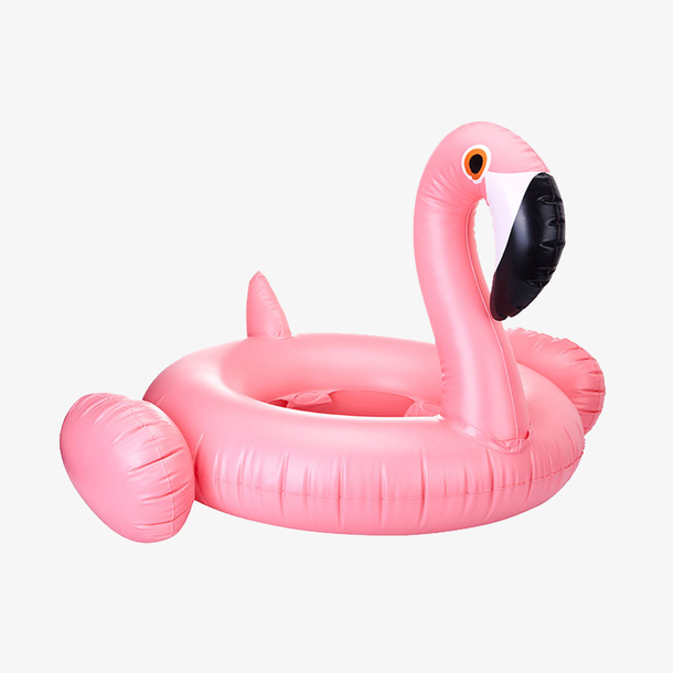 粉红色游泳圈设计素材