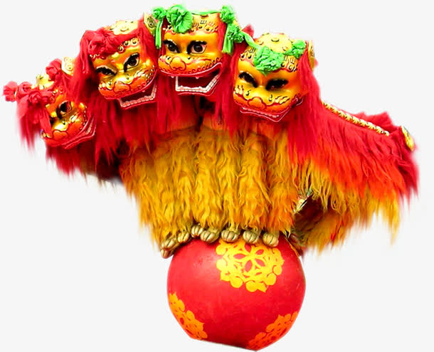 建国60周年节日舞狮
