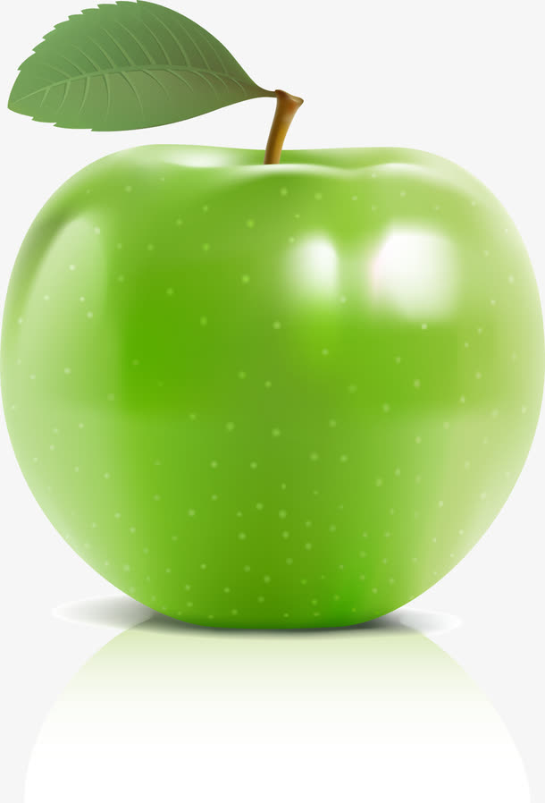 绿色新鲜青苹果水果