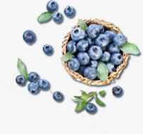 蓝莓下午茶设计水果