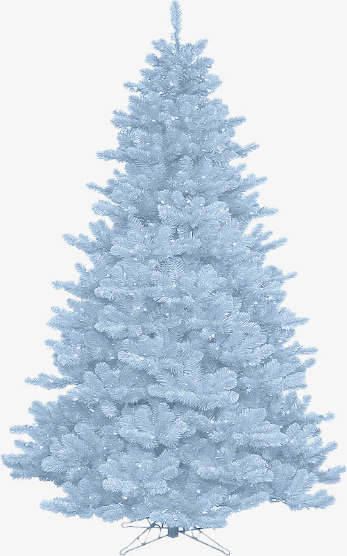 银色水晶圣诞树