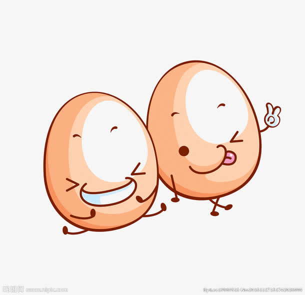 卡通可爱鸡蛋