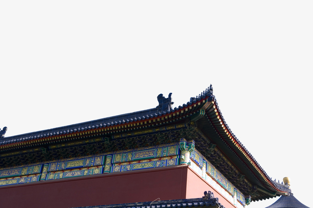北京皇宫式墙檐