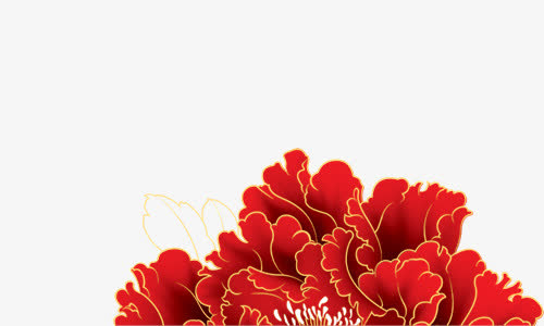 古典花纹中国风 png素材