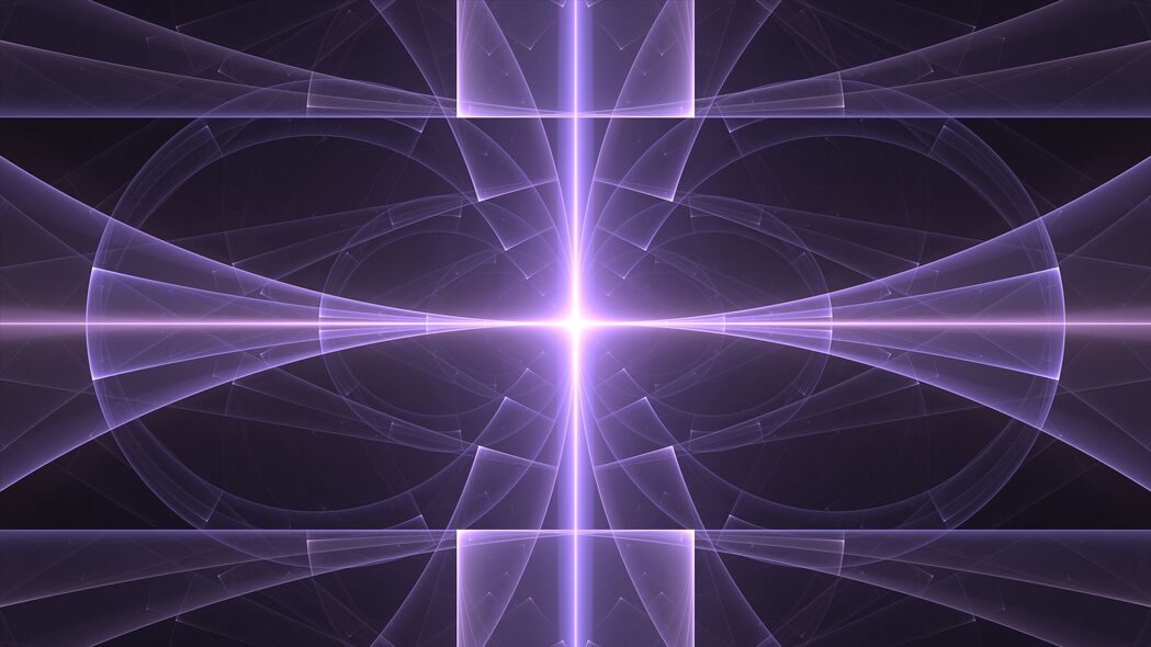 3840x2160 射线 交叉 形状 透明 紫色壁纸 背景