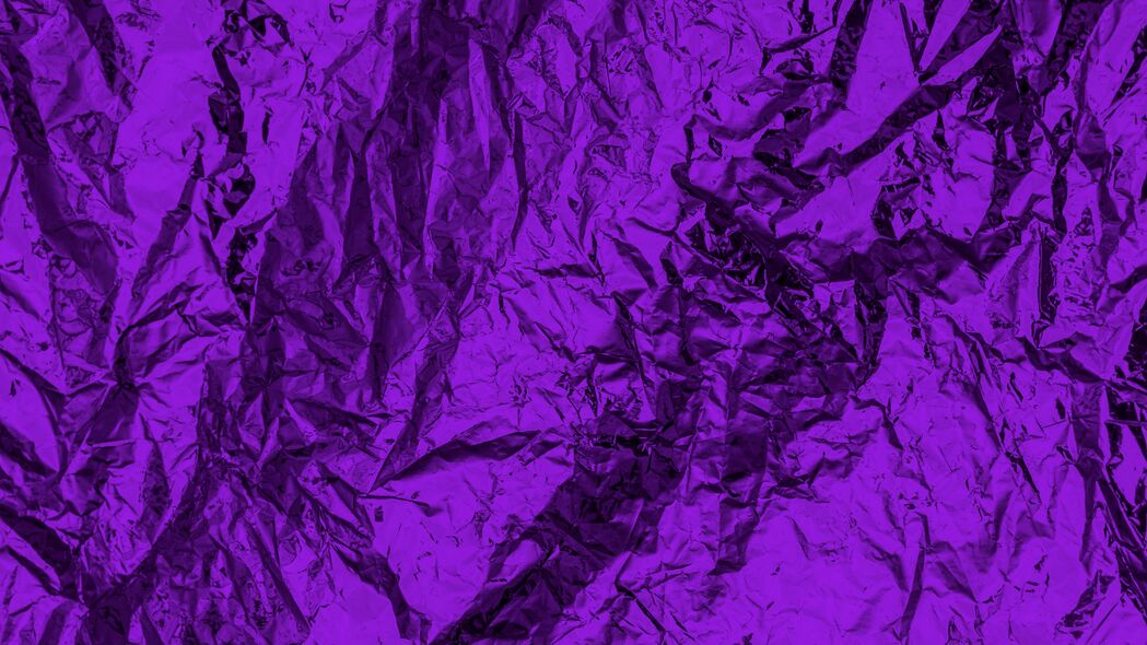 3840x2160 折叠 箔 金属 纹理 紫色 4k壁纸 背景图片 uhd 16:9