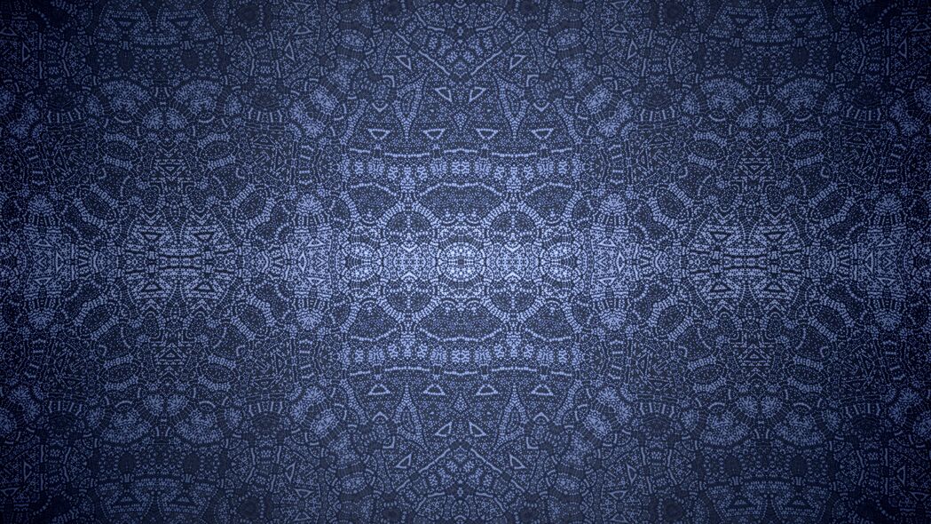 3840x2160 图案 线条 对称 反射 抽象 蓝色 4k壁纸 背景图片 uhd 16:9