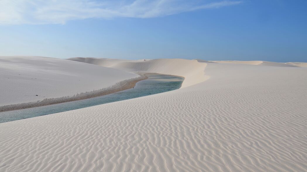 3840x2160 水 沙漠 沙丘 沙子 自然 4k壁纸 uhd 16:9