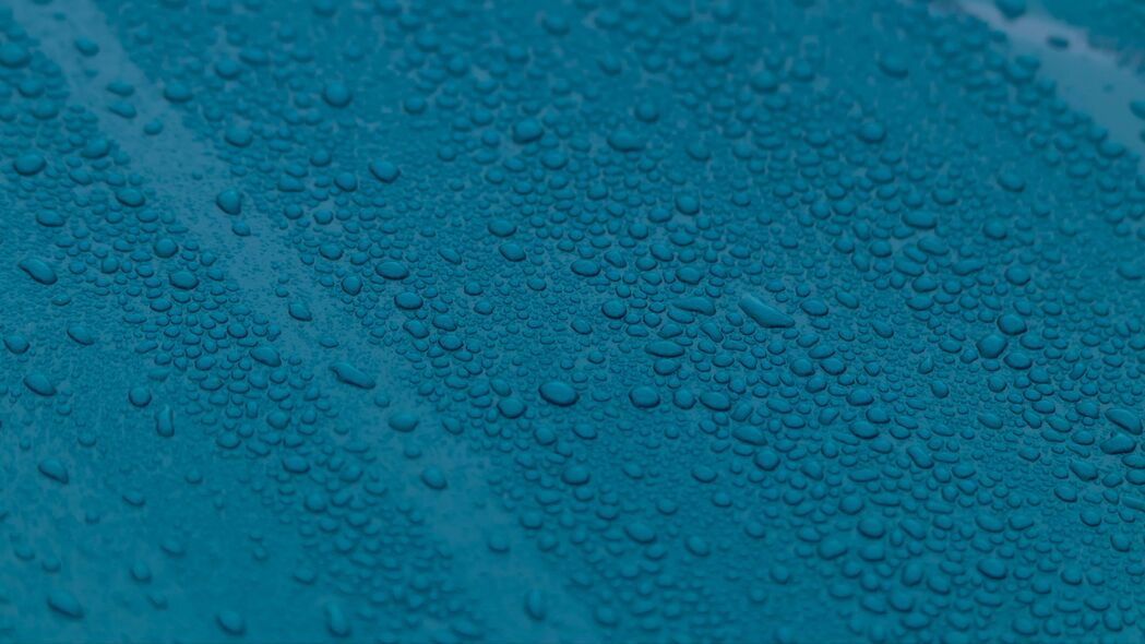 3840x2160 表面 水滴 水 蓝色 宏观 4k壁纸 uhd 16:9