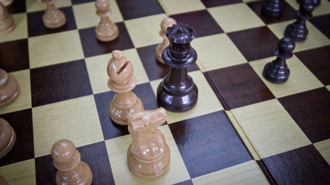 3840x2160 国际象棋 游戏 棋盘  4k壁纸 uhd 16:9