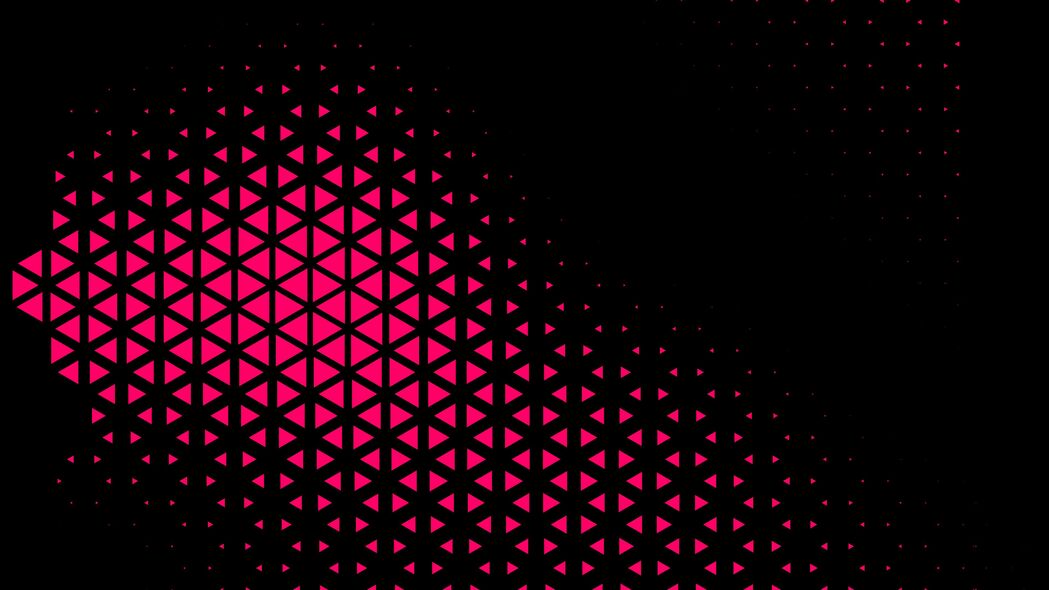 3840x2160 三角形 形状 粉红色 抽象 4k壁纸 uhd 16:9