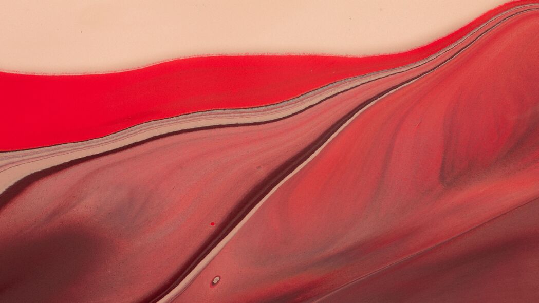 3840x2160 油漆 液体 污渍 抽象 红色 4k壁纸 uhd 16:9