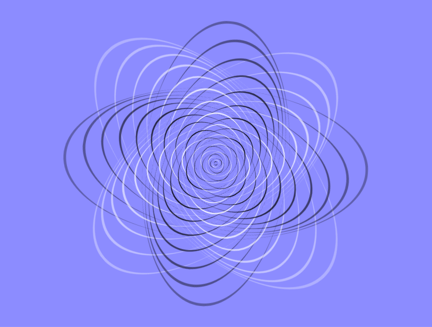螺旋动画代码，旋转催眠圆圈素材