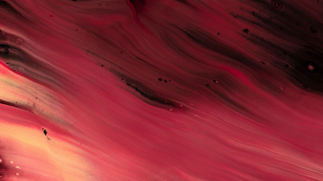 3840x2160 油漆 条纹 斑点 抽象 红色 4k壁纸 uhd 16:9