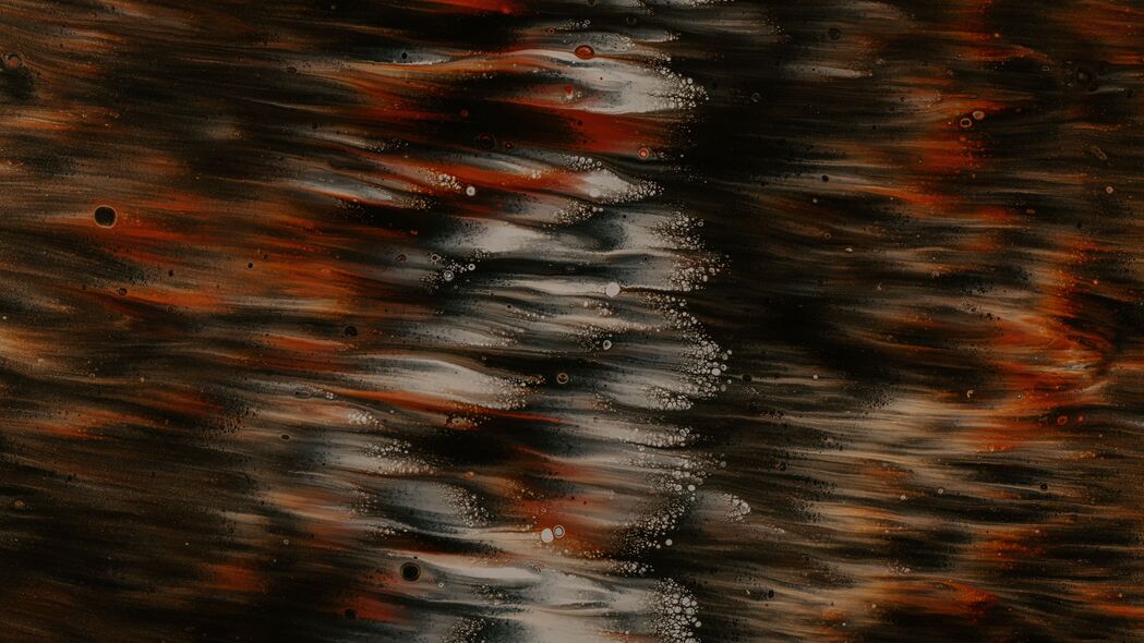 3840x2160 油漆 液体 波浪 污渍 抽象 棕色 4k壁纸 uhd 16:9