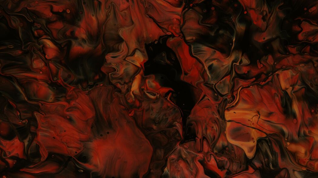 3840x2160 油漆 液体 混合 污渍 抽象 红色 4k壁纸 uhd 16:9