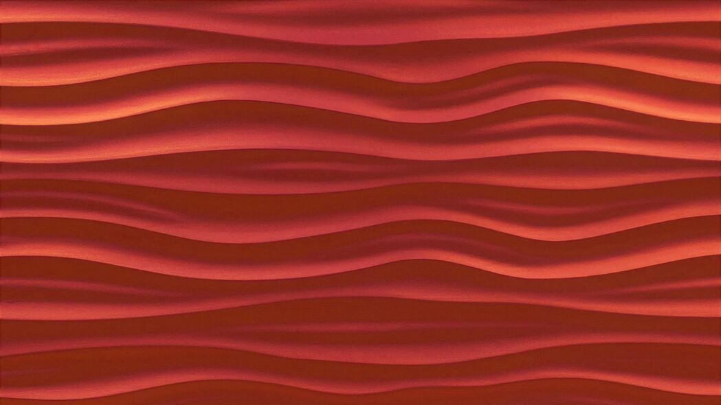 3840x2160 波浪 表面 纹理 红色 4k壁纸 uhd 16:9