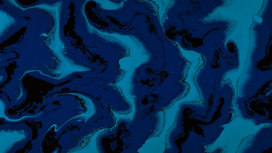 3840x2160 油漆 污渍 流体艺术 液体 蓝色 4k壁纸 uhd 16:9