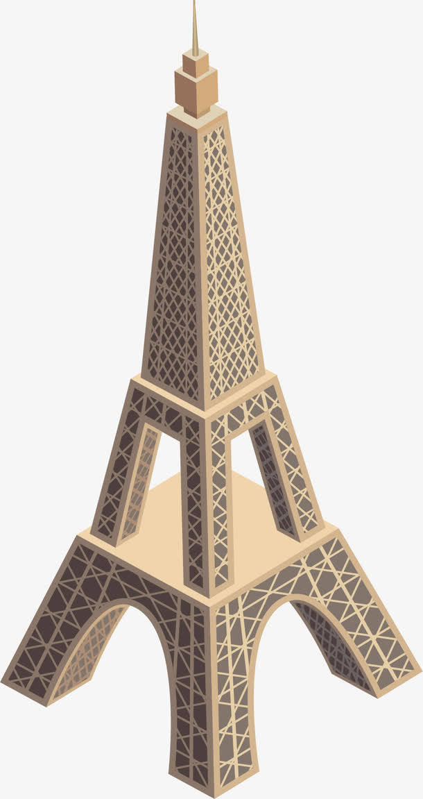 矢量巴黎铁塔素材
