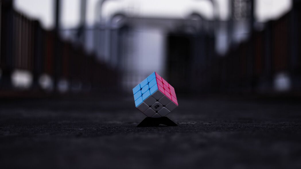 3840x2160  rubiks cube cube 多色 4k壁纸 uhd 16:9