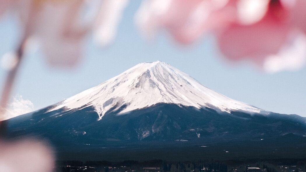 3840x2160 山 火山 顶部 富士 日本 4k壁纸 uhd 16:9