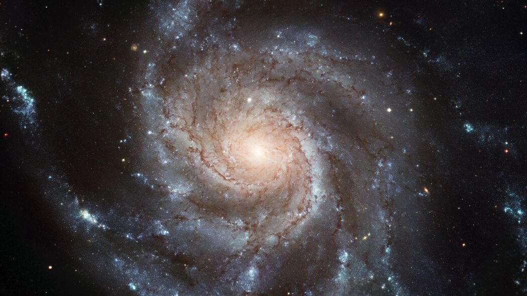 3840x2160 星系 风车星系 螺旋 混乱 恒星 太空 天文学 闪耀 4k壁纸 uhd 16:9