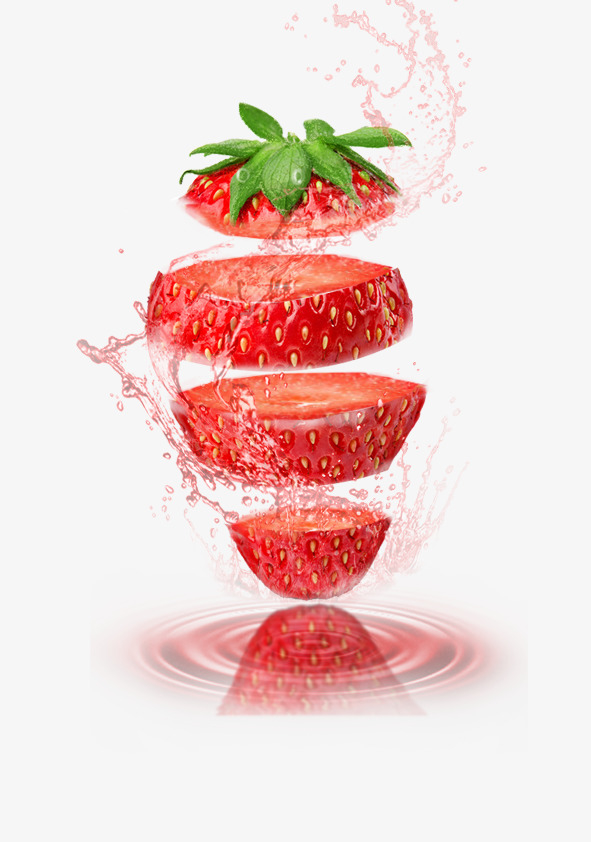 美味草莓素材