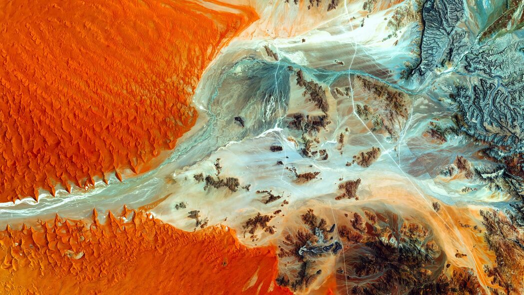 3840x2160 沙漠 沙子 从上面看 纳米比亚 非洲 4k壁纸 uhd 16:9